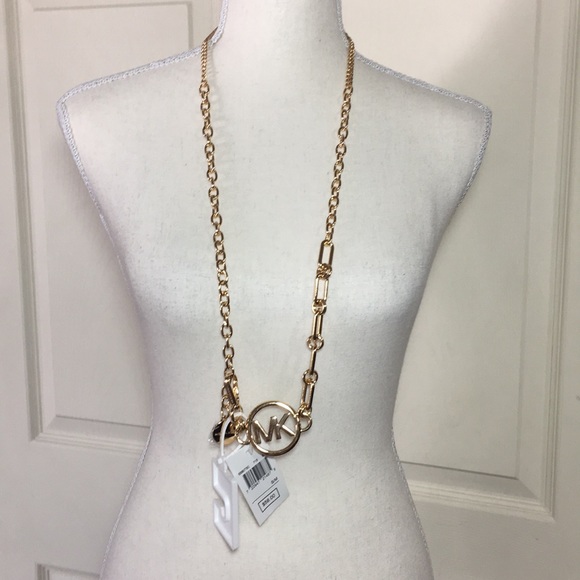 💛MICHAEL KORS💛MK LOGO CHAIN BELT - Picture 7 of 12